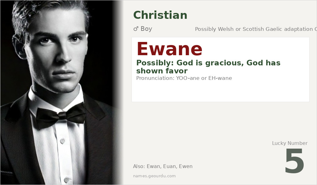 Ewane Name Meaning and Details