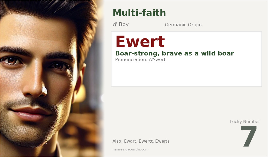 Ewert Name Meaning and Details