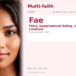 Fae Name Meaning and Details