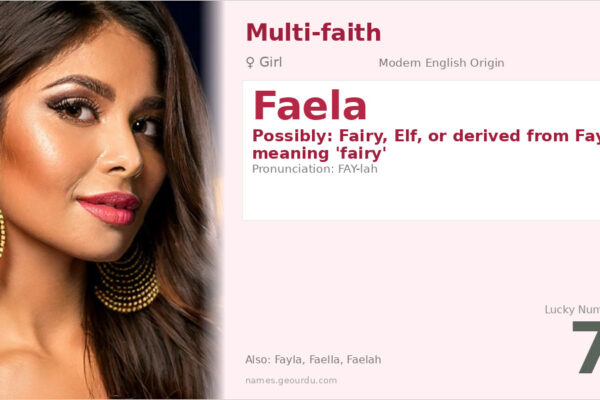 Faela Name Meaning — Origin, Gender & Details (2025)