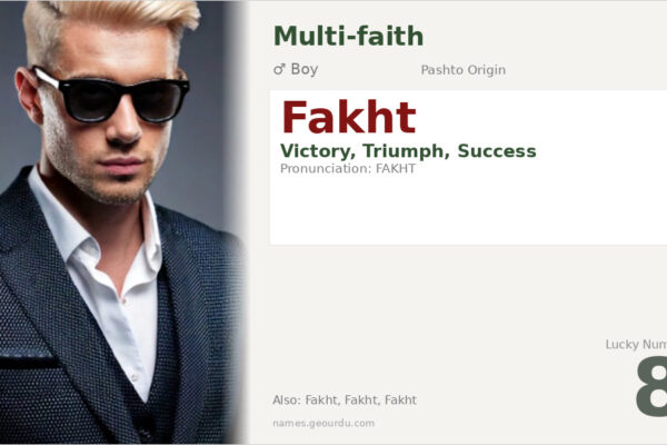 Fakht Name Meaning — Origin, Gender & Details (2025)