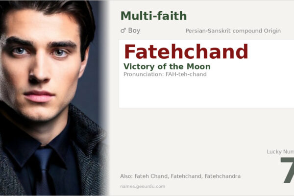 Fatehchand Name Meaning — Persian-Sanskrit Origin, Boy Name & Details (2025)
