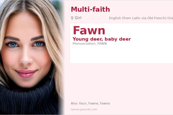 Fawn Name Meaning — Origin, Gender & Details (2025)