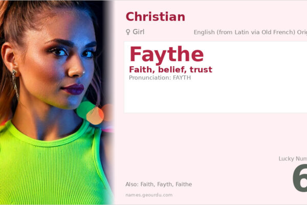 Faythe Name Meaning — Origin, Gender & Details (2025)