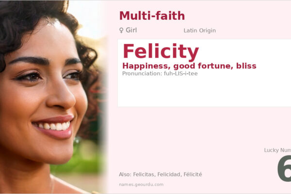 Felicity Name Meaning — Latin Origin, Girl Name & Details (2025)
