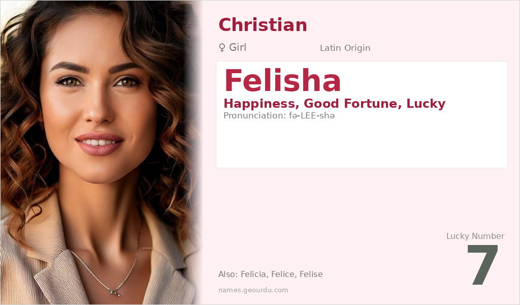Felisha Name Meaning and Details