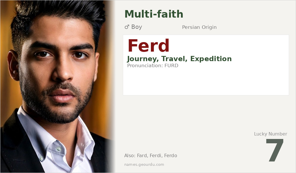 Ferd Name Meaning and Details