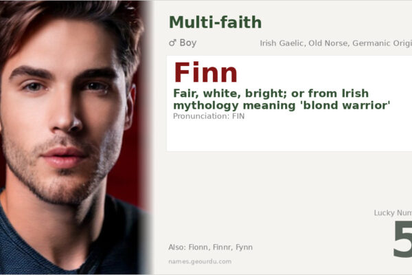 Finn Name Meaning — Irish & Norse Origin, Boy Name & Details (2025)