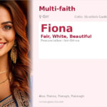 Fiona Name Meaning and Details