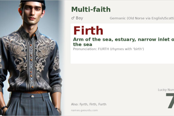 Firth Name Meaning — Norse Origin, Boy’s Name & History (2025)