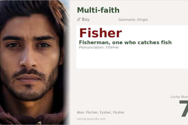 Fisher Name Meaning — Origin, Gender & Details (2025)
