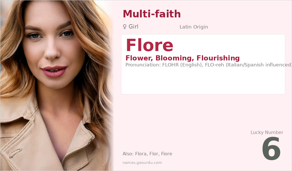 Flore Name Meaning and Details