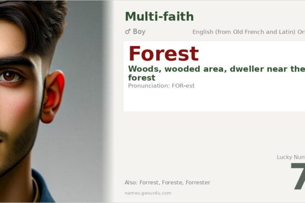 Forest Name Meaning — English Origin, Boy Name & Details (2025)