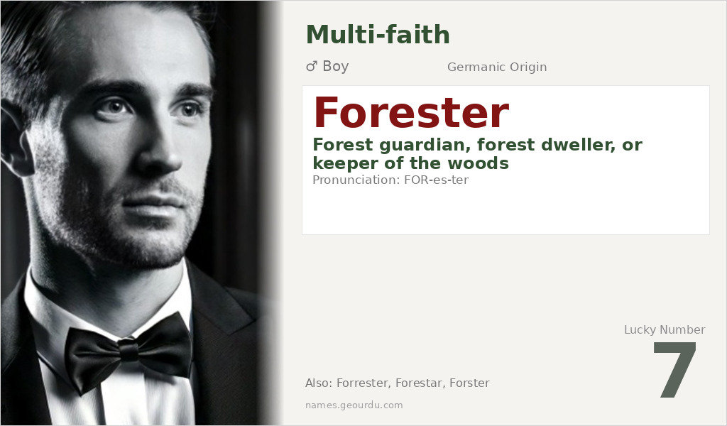 Forester Name Meaning and Details
