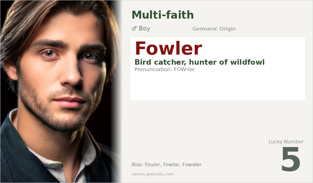 Fowler Name Meaning and Details