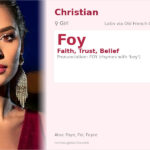 Foy Name Meaning and Details