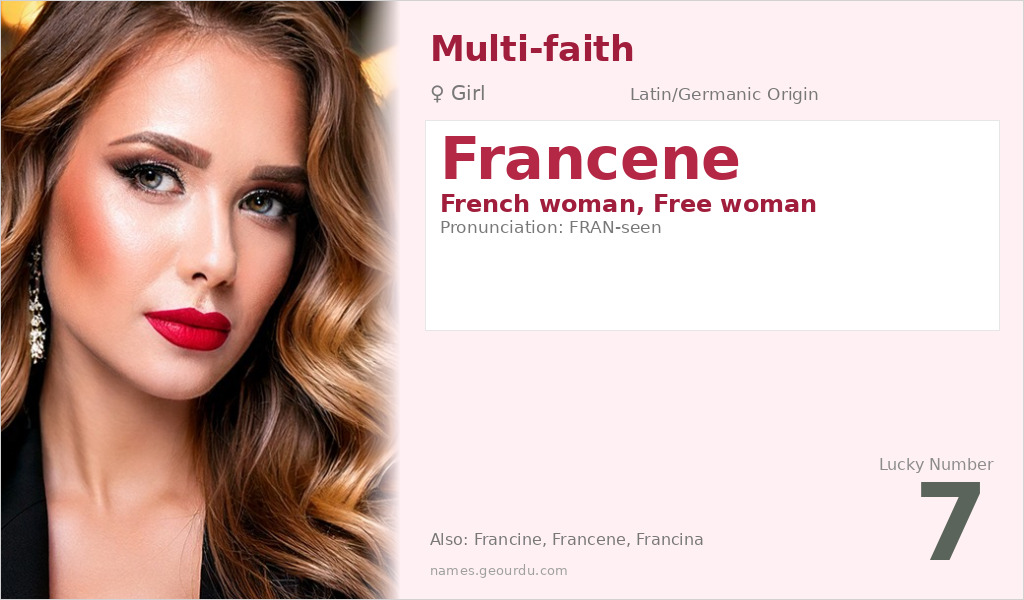 Francene Name Meaning and Details