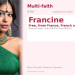 Francine Name Meaning and Details
