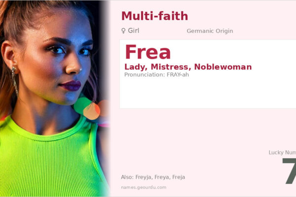 Frea Name Meaning — Norse Origin, Girl Name & Mythology (2025)
