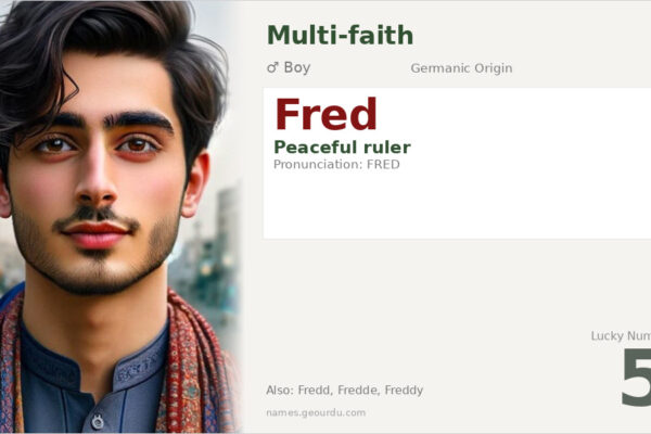 Fred Name Meaning — Origin, Gender & Details (2025)