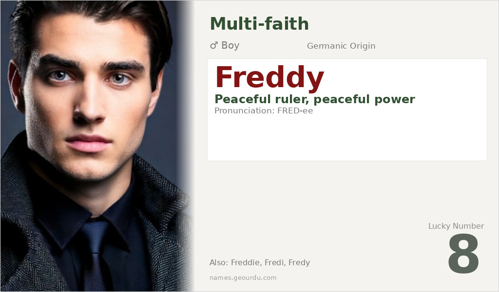 Freddy Name Meaning and Details