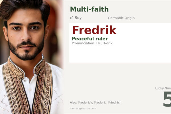 Fredrik Name Meaning — Germanic Origin, Boy Name & History (2025)