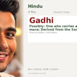Gadhi Name Meaning and Details