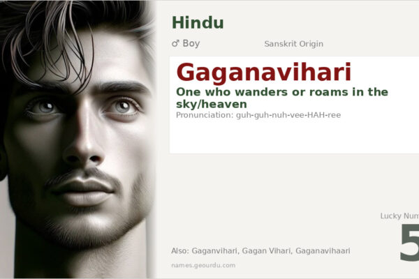 Gaganavihari Meaning — Sanskrit Origin, Boy Name & Details (2025)