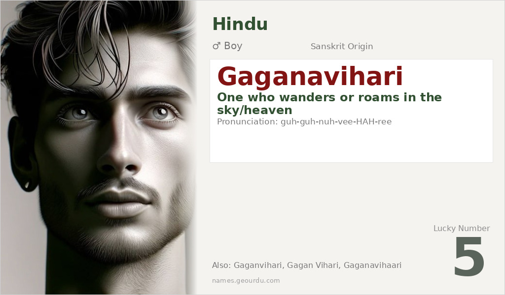 Gaganavihari Name Meaning and Details