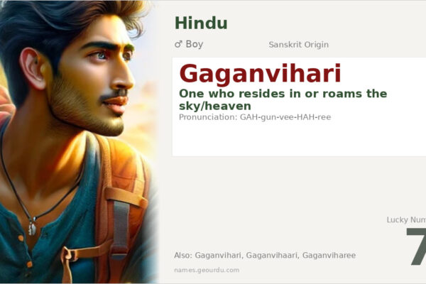 Gaganvihari Meaning — Sanskrit Origin, Boy Name & Details (2025)
