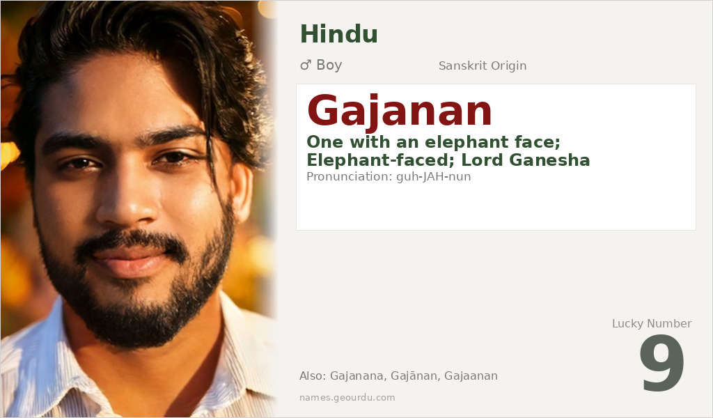 Gajanan Name Meaning and Details