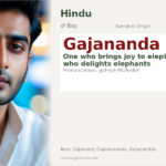 Gajananda Name Meaning and Details