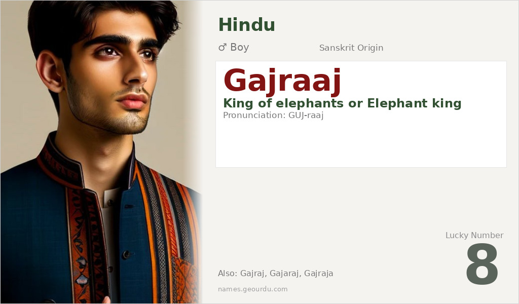 Gajraaj Name Meaning and Details