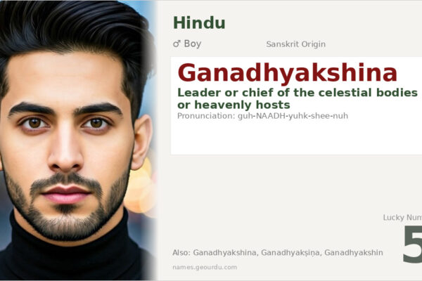 Ganadhyakshina Meaning — Sanskrit Origin, Boy Name & Details (2025)