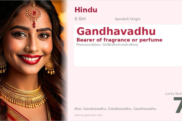 Gandhavadhu Meaning — Sanskrit Origin, Girl Name & Details (2025)