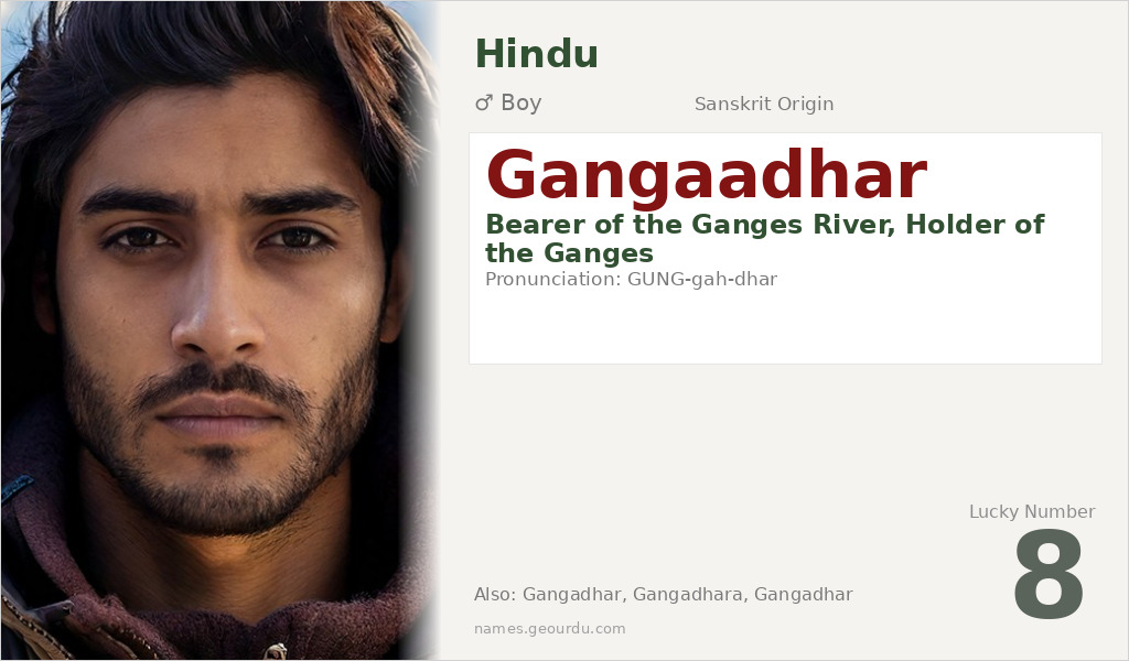 Gangaadhar Name Meaning and Details