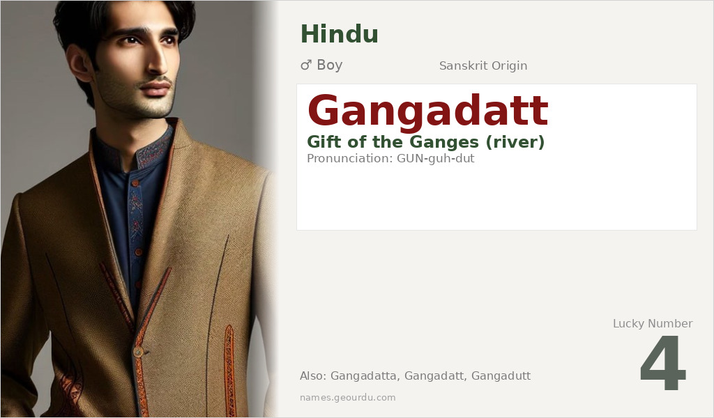 Gangadatt Name Meaning and Details