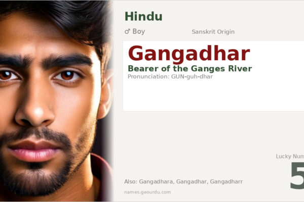 Gangadhar Meaning — Sanskrit Origin, Boy Name & Details (2025)