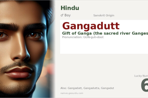 Gangadutt Meaning — Sanskrit Origin, Hindu Boy Name & Details (2025)