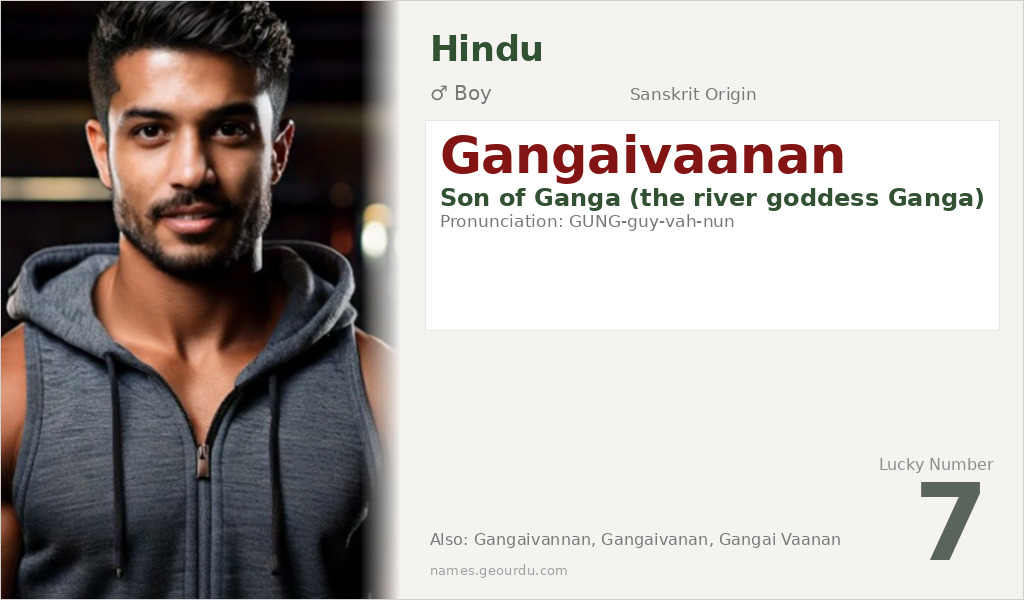 Gangaivaanan Name Meaning and Details