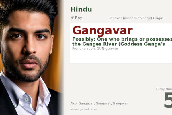 Gangavar Meaning — Origin, Gender & Details (2025)