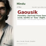 Gaousik Name Meaning and Details