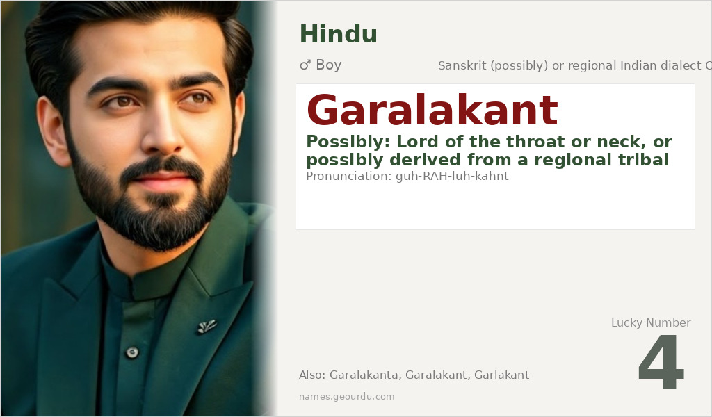 Garalakant Name Meaning and Details