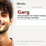 Garg Name Meaning and Details