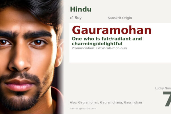 Gauramohan Name Meaning — Sanskrit Origin, Boy Name & Details (2025)