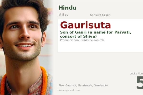 Gaurisuta Meaning — Sanskrit Origin, Boy Name & Hindu Significance (2025)