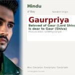 Gaurpriya Name Meaning and Details