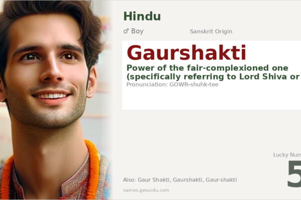 Gaurshakti Meaning — Sanskrit Origin, Boy Name & Details (2025)