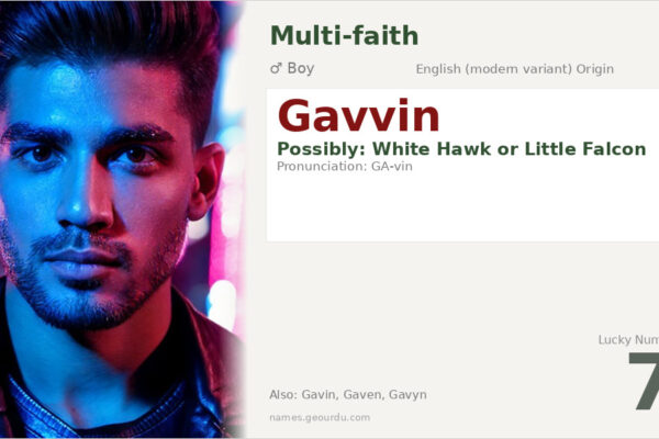 Gavvin Name Meaning — Origin, Gender & Details (2025)