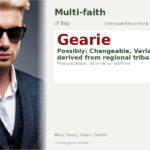 Gearie Name Meaning and Details